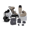 Nia Champagne Compact Travel System with Accessory Pack Iconic Black (12 Piece)