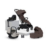 Nia Chocolate Compact Travel System Natural Taupe (8 Piece)