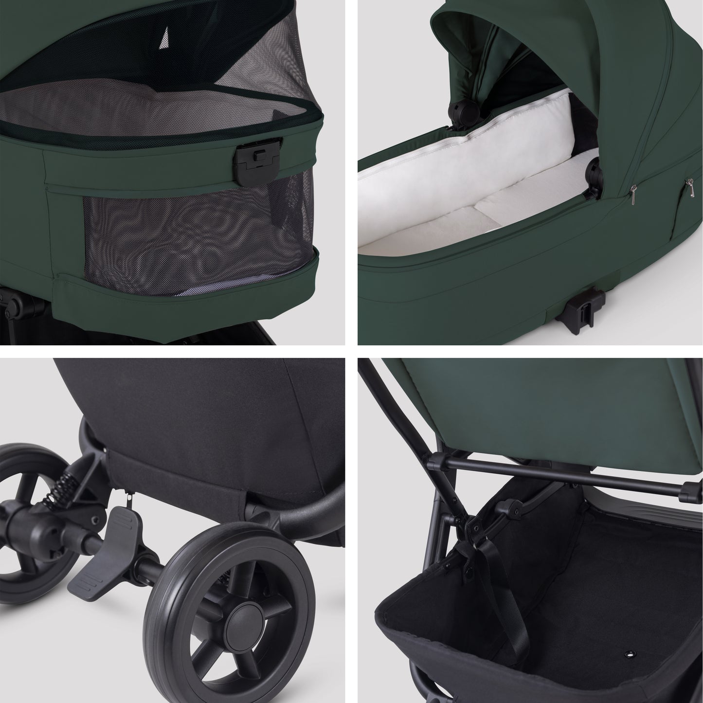 Nia Conifer Compact Travel System (8 Piece)