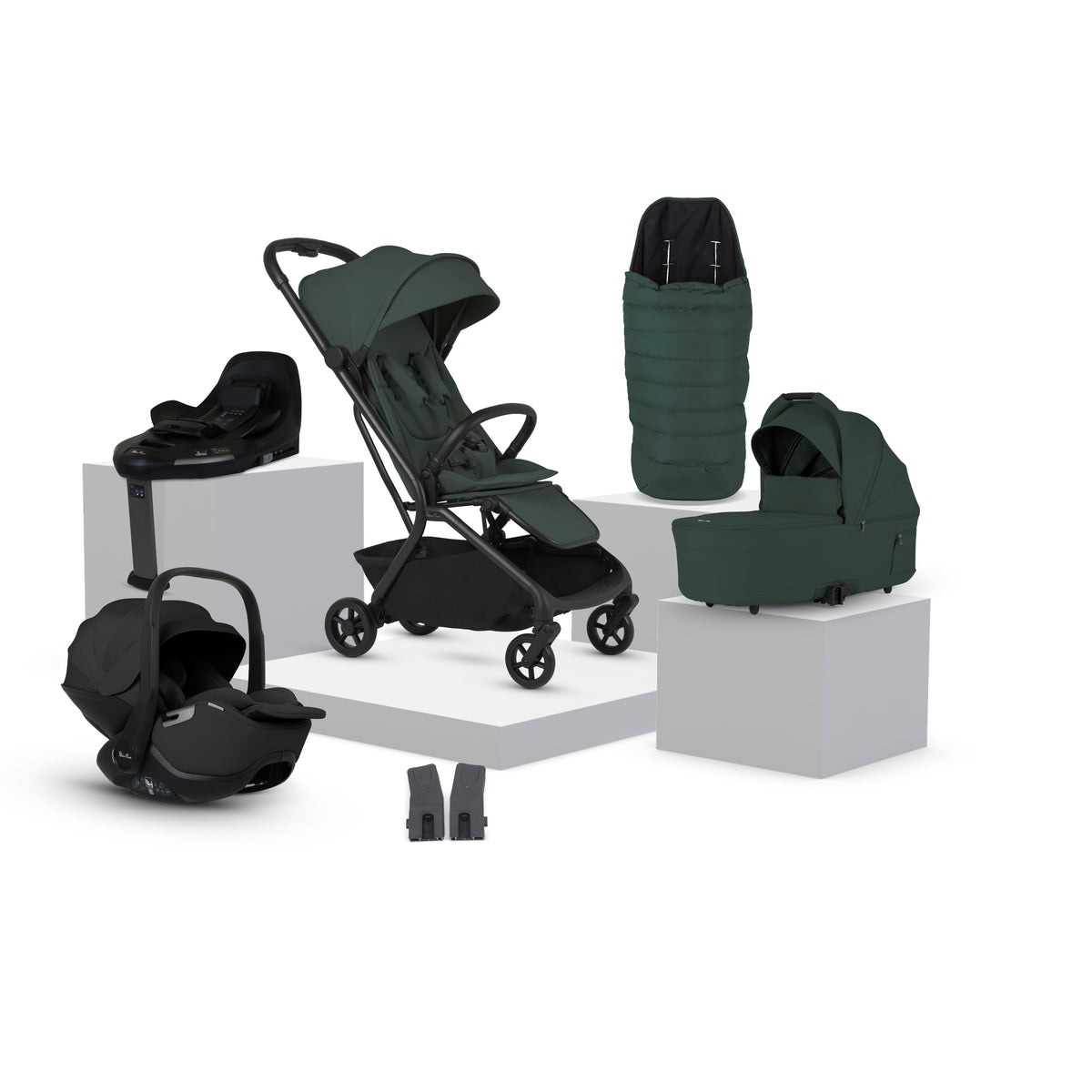 Nia Conifer Compact Travel System (8 Piece)