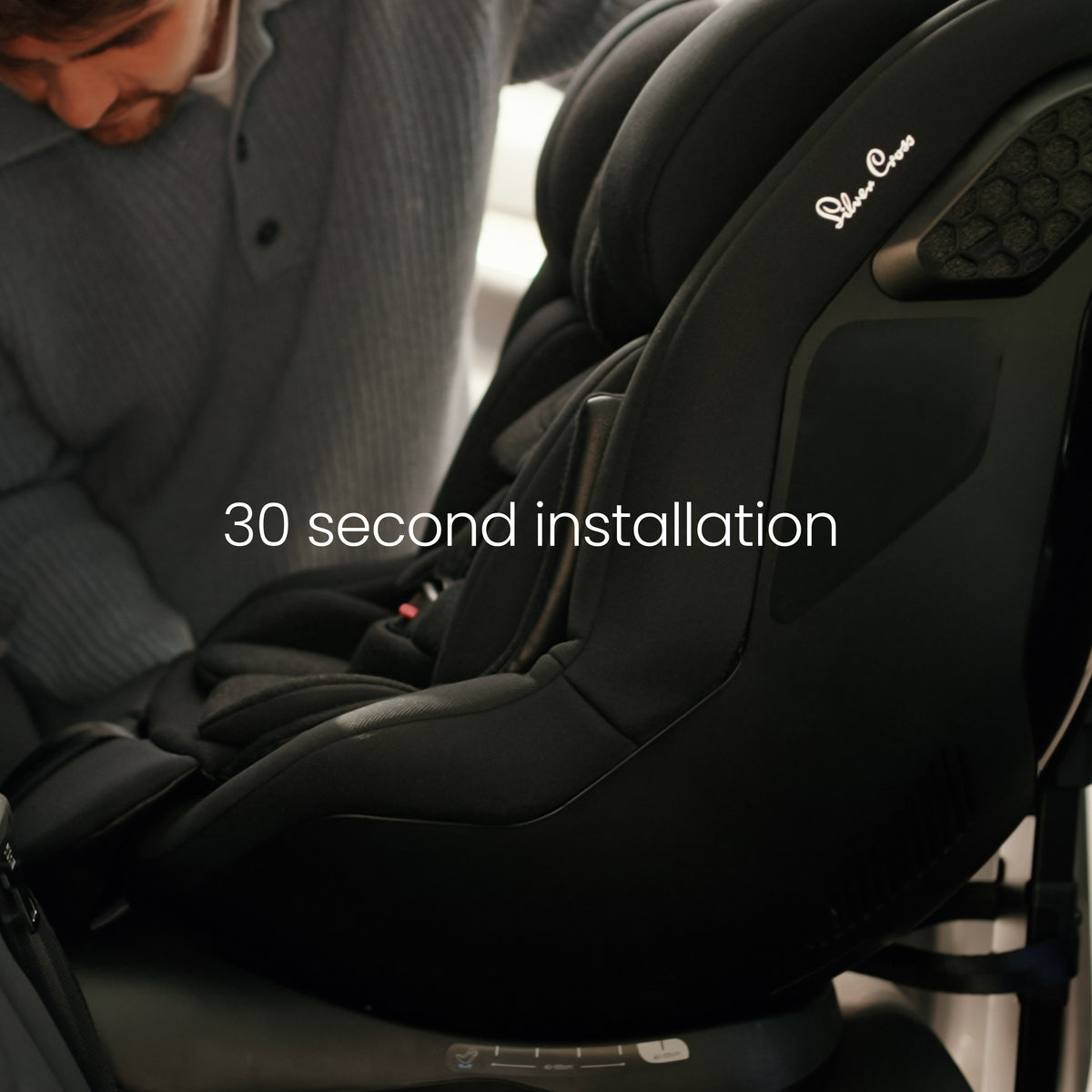 Perform Swedish Plus Tested Car Seat Iconic Black