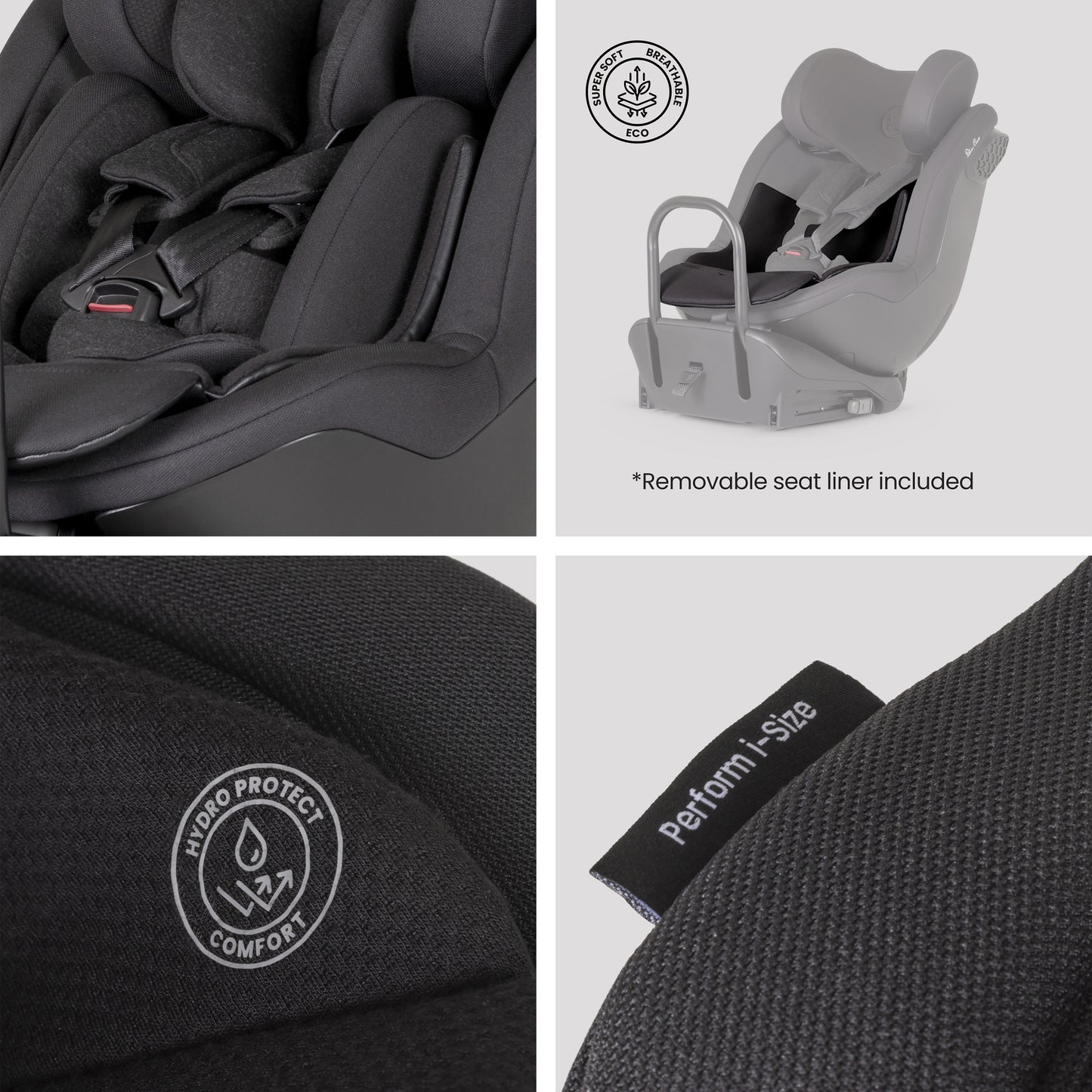 Perform Extended Rear-Facing Car Seat Iconic Black