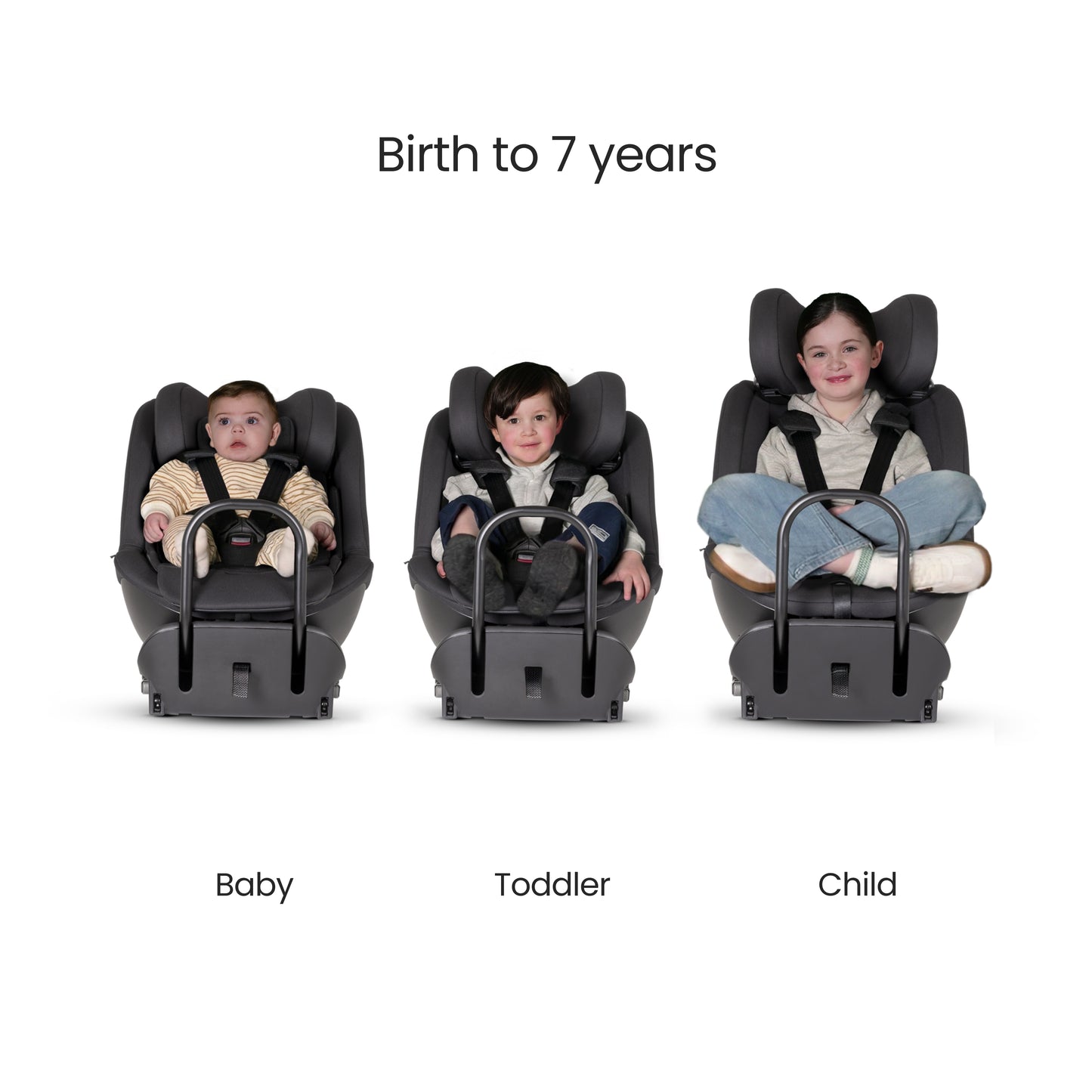 Perform Extended Rear-Facing Car Seat Iconic Black