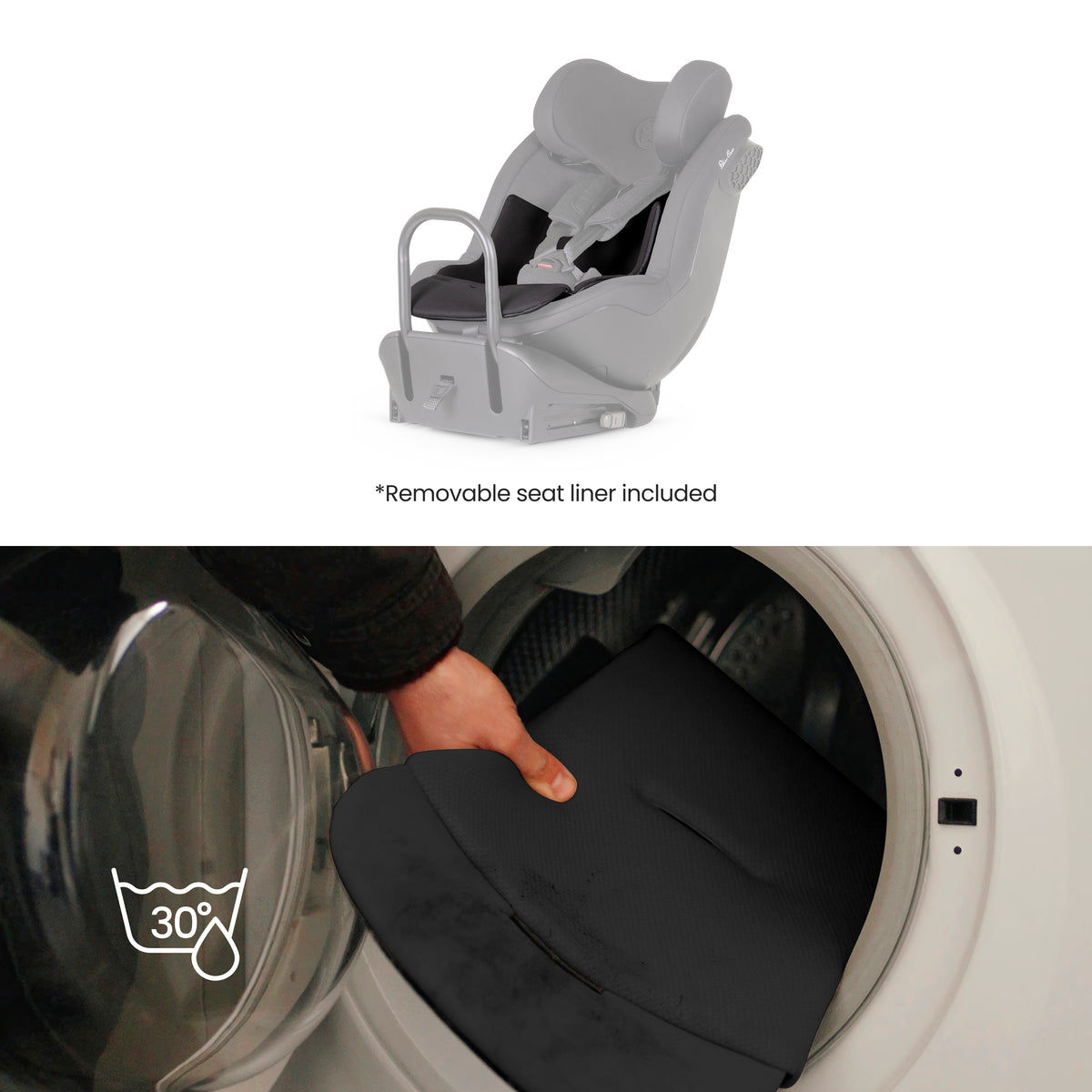 Perform Swedish Plus Tested Car Seat Iconic Black