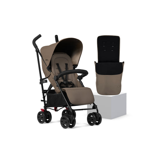 Pop 2 Cobble Stroller & Footmuff Bundle (4 piece)