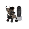 Pop 2 Cobble Stroller & Footmuff Bundle (4 piece)
