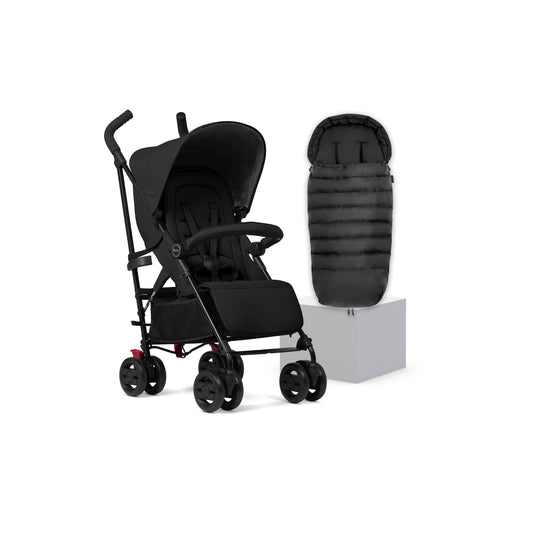 Pop 2 Space Stroller & Footmuff Bundle (4 piece)
