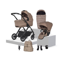 Reef 2 Mocha Travel System Accessory Bundle (9 piece)