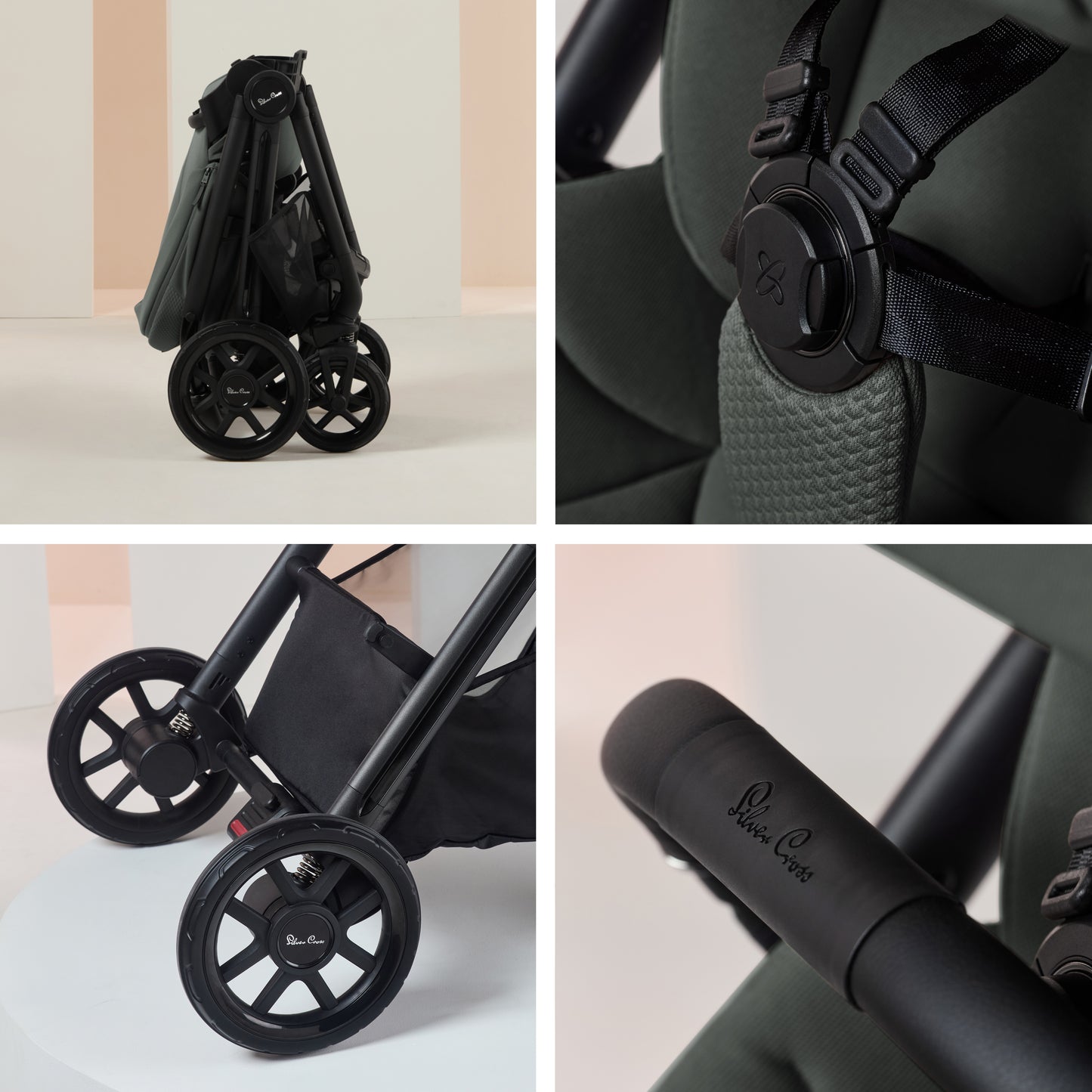 Reef 2 Pewter Travel System Ultimate 360 Infant Carrier Bundle (11 piece)