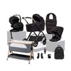 Reef 2 SPECIAL EDITION Espresso Travel System Ultimate 360 Iconic Black Infant Carrier Bundle (12 piece)