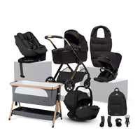 Reef 2 SPECIAL EDITION Espresso Travel System Ultimate 360 Iconic Black Family Car Seat Bundle (13 piece)