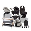Reef 2 SPECIAL EDITION Espresso Travel System Ultimate 360 Natural Taupe Family Car Seat Bundle (13 piece)