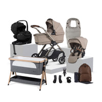 Reef 2 SPECIAL EDITION Frappe Travel System Ultimate 360 Iconic Black Infant Carrier Bundle (12 piece)