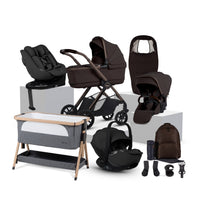 Reef 2 SPECIAL EDITION Ganache Travel System Ultimate 360 Iconic Black Family Car Seat Bundle (13 piece)
