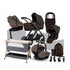 Reef 2 SPECIAL EDITION Ganache Travel System Ultimate 360 Timeless Cocoa Family Car Seat Bundle (13 piece)
