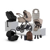 Reef 2 SPECIAL EDITION Frappe Travel System Ultimate 360 Iconic Black Family Car Seat Bundle (12 piece)