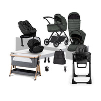 Reef 2 Pewter Travel System Ultimate Family Baby Bundle (16 piece)