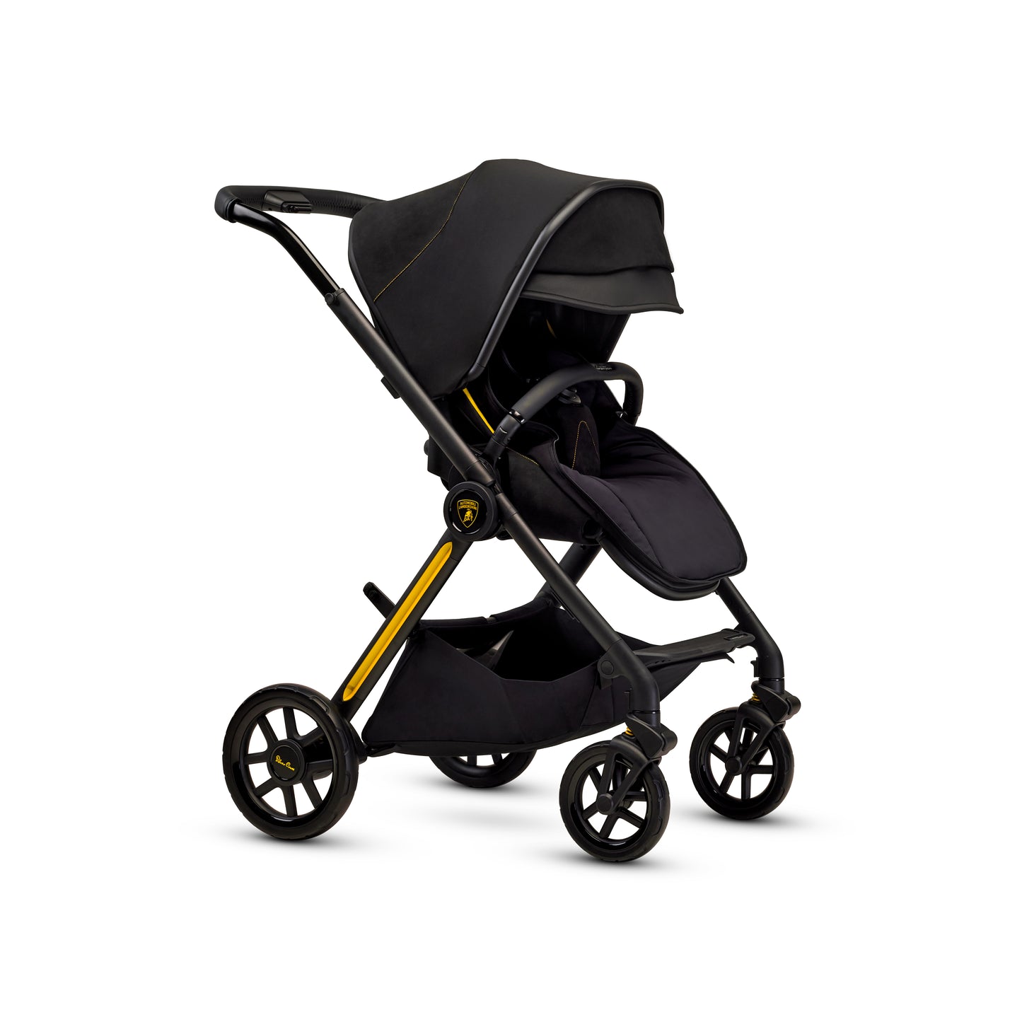 Silver Cross x Automobili Lamborghini Reef AL Giallo Travel System Accessory Bundle
