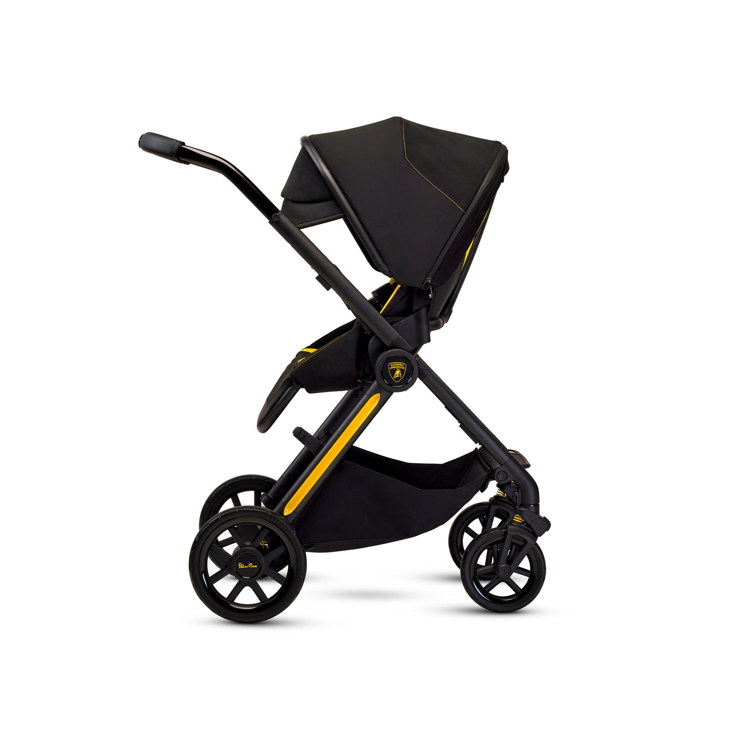 Silver Cross x Automobili Lamborghini Reef AL Giallo Travel System Accessory Bundle