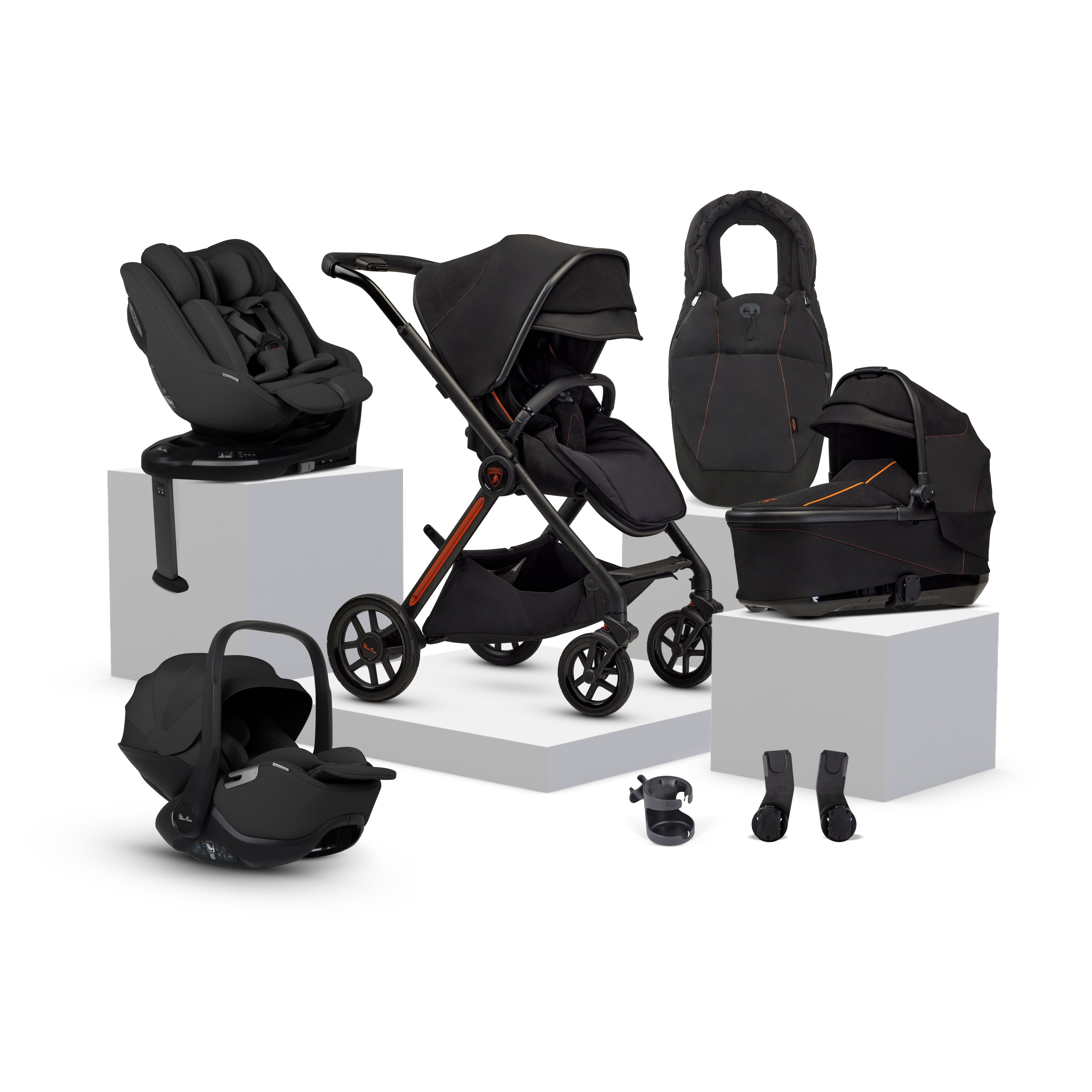 Reef AL Arancio Ultimate 360 Family Car Seat Bundle | Silver Cross UK