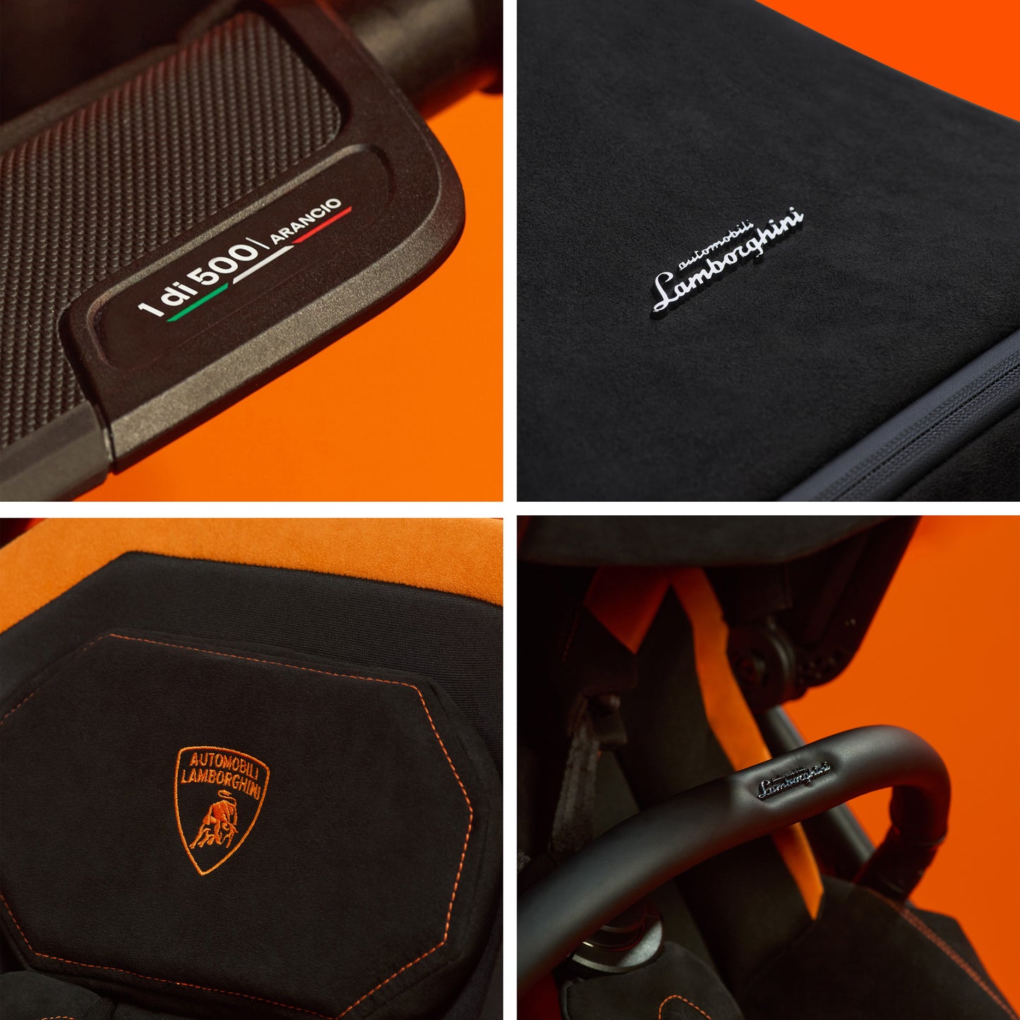 cybex lamborghini Reef AL Arancio Travel System Accessory Bundle