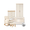 Seville 4 Piece Nursery Room Set With Mattress