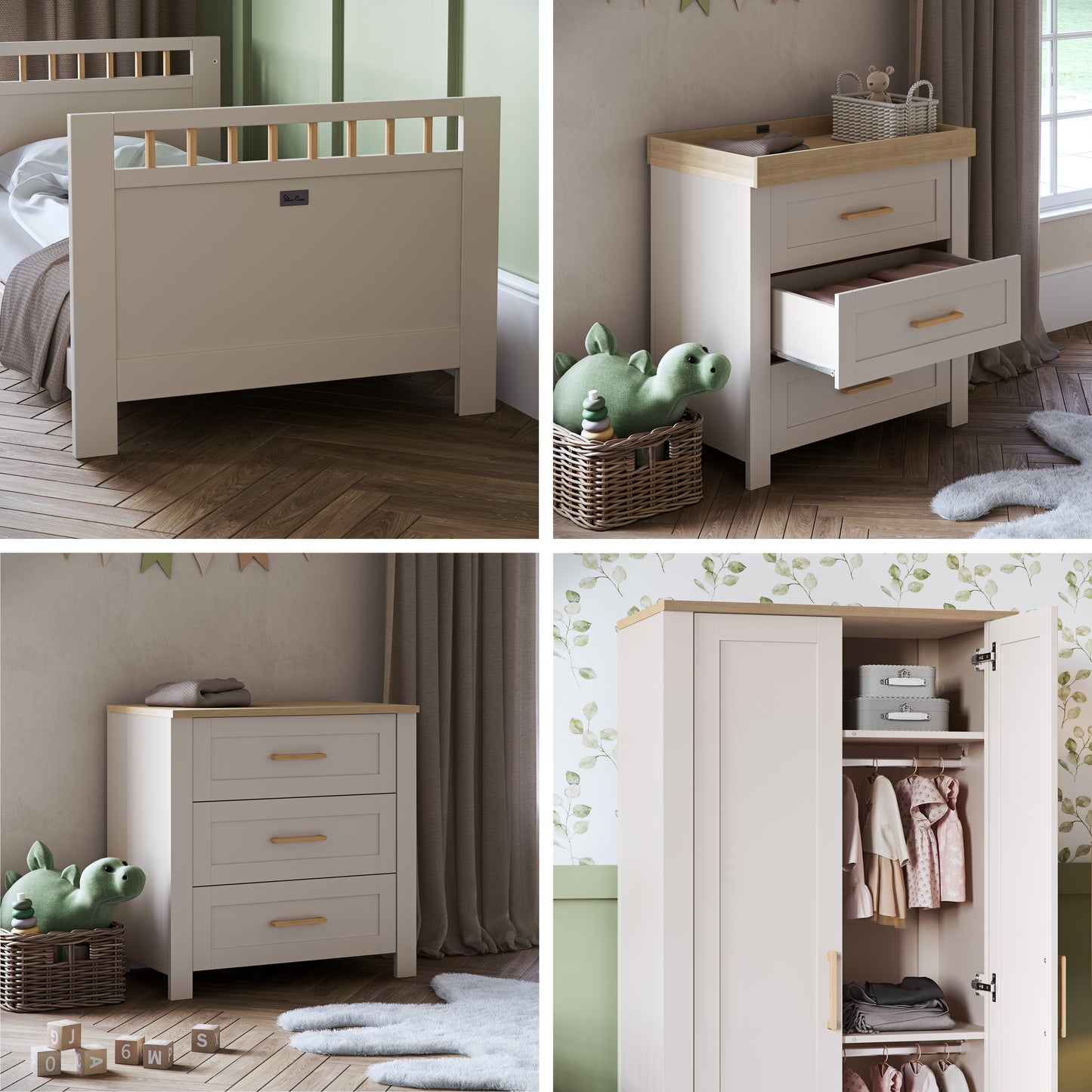 Seville 5 Piece Nursery Room Set