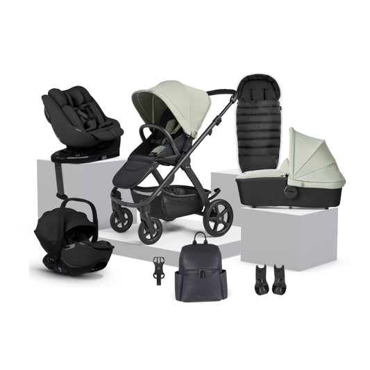 Tide Sage Travel System Ultimate 360 Family Car Seat Bundle (12 piece)