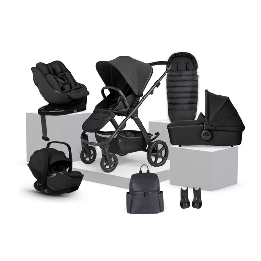 Tide Space Travel System Ultimate 360 Family Car Seat Bundle (10 piece)