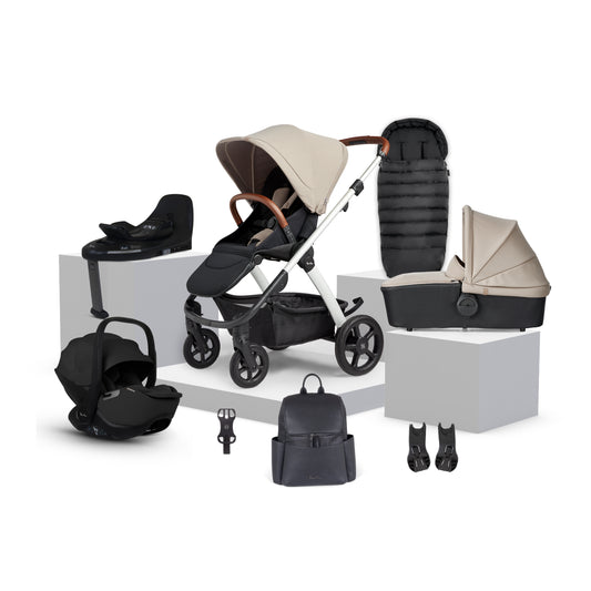 Tide Stone Travel System Ultimate 360 Infant Carrier Bundle (11 piece)