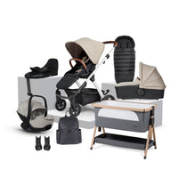 Tide Stone Travel System Ultimate 360 Natural Taupe Infant Carrier Bundle (9 piece)