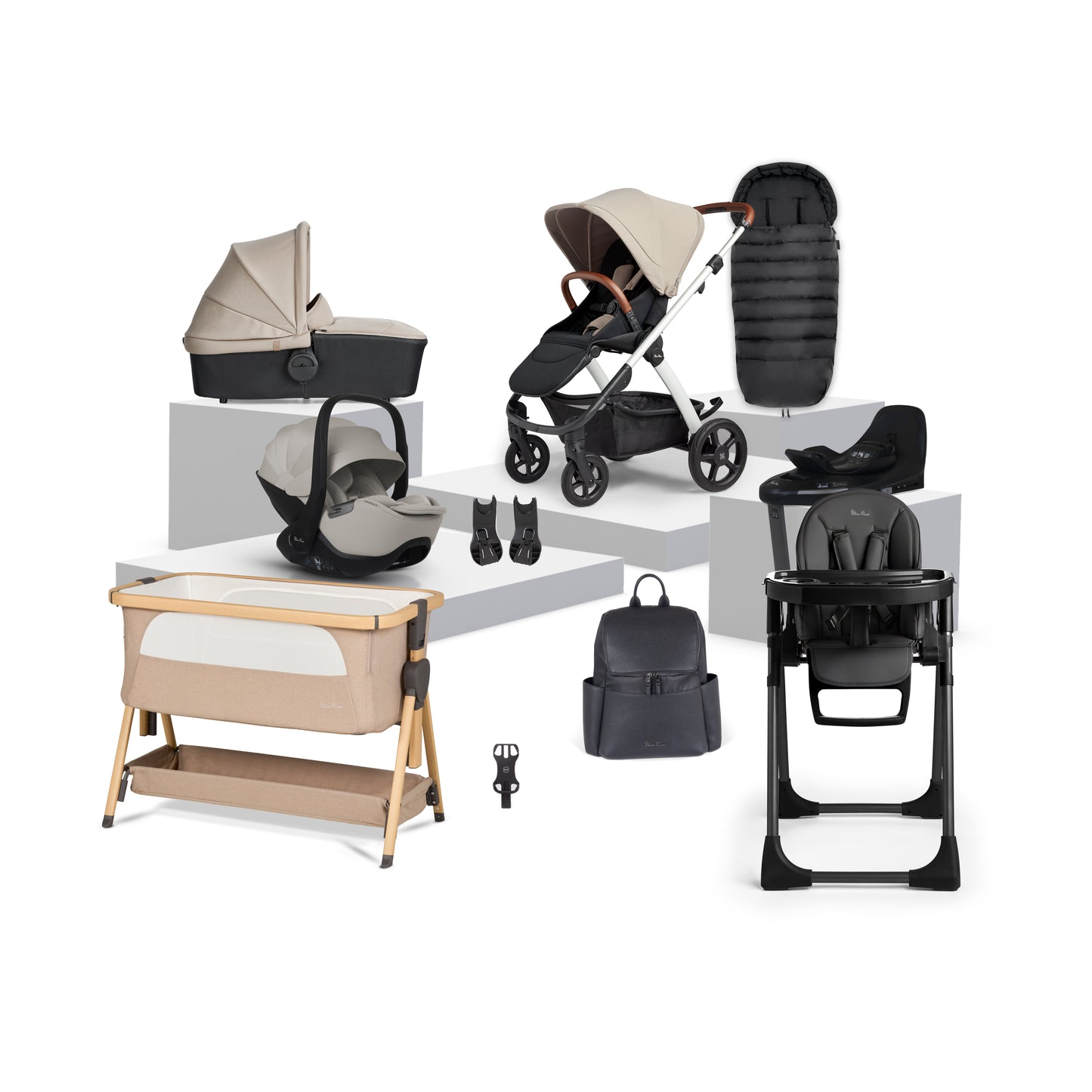 Tide Stone Natural Taupe Ultimate Baby Bundle (14 Piece)