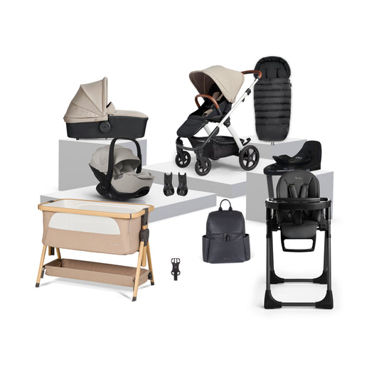 Tide Stone Natural Taupe Ultimate Baby Bundle (14 Piece)