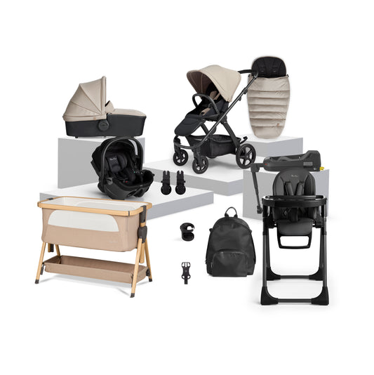 Tide Stone Travel System Ultimate Dream i-Size Baby Bundle (14 piece)