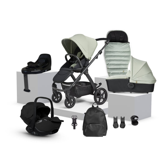 Tide Sage Travel System Ultimate 360 Infant Carrier Bundle (12 piece)
