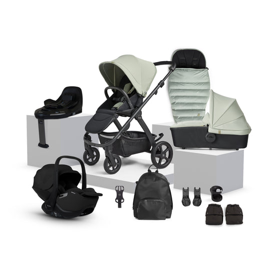 Tide Sage Travel System Ultimate 360 Infant Carrier Bundle (11 piece)