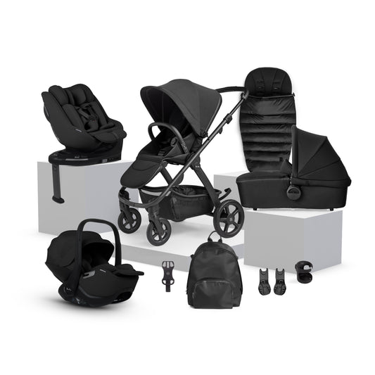 Tide Space Travel System Ultimate 360 Family Car Seat Bundle (13 piece)