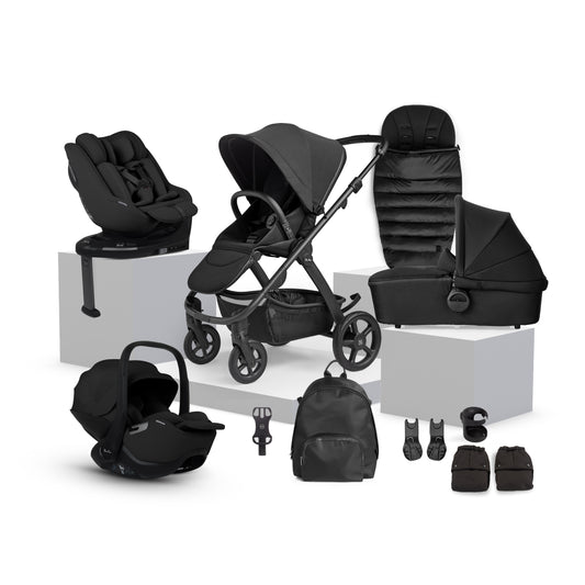 Tide Space Travel System Ultimate 360 Family Car Seat Bundle (12 piece)