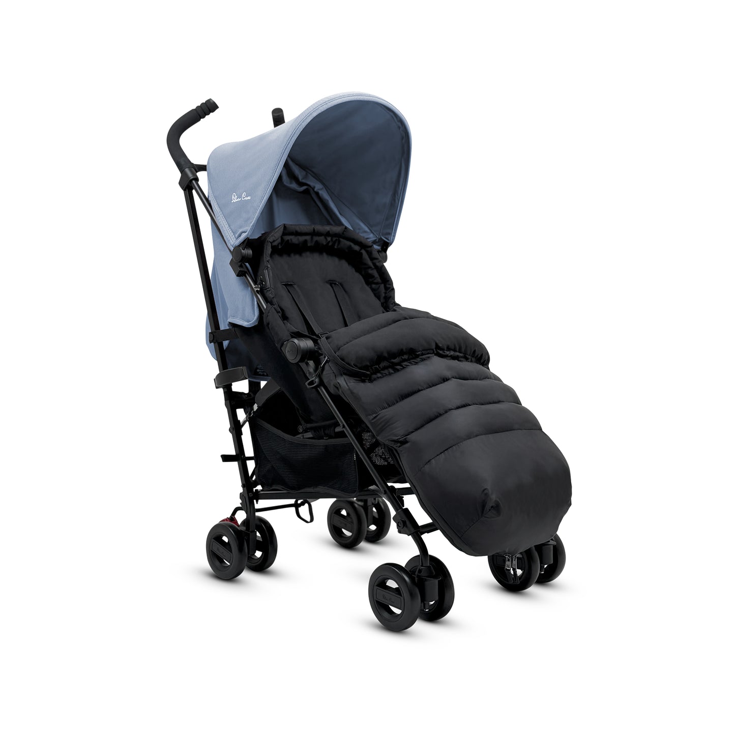 Zest Blue Stroller & Footmuff Bundle (3 piece)