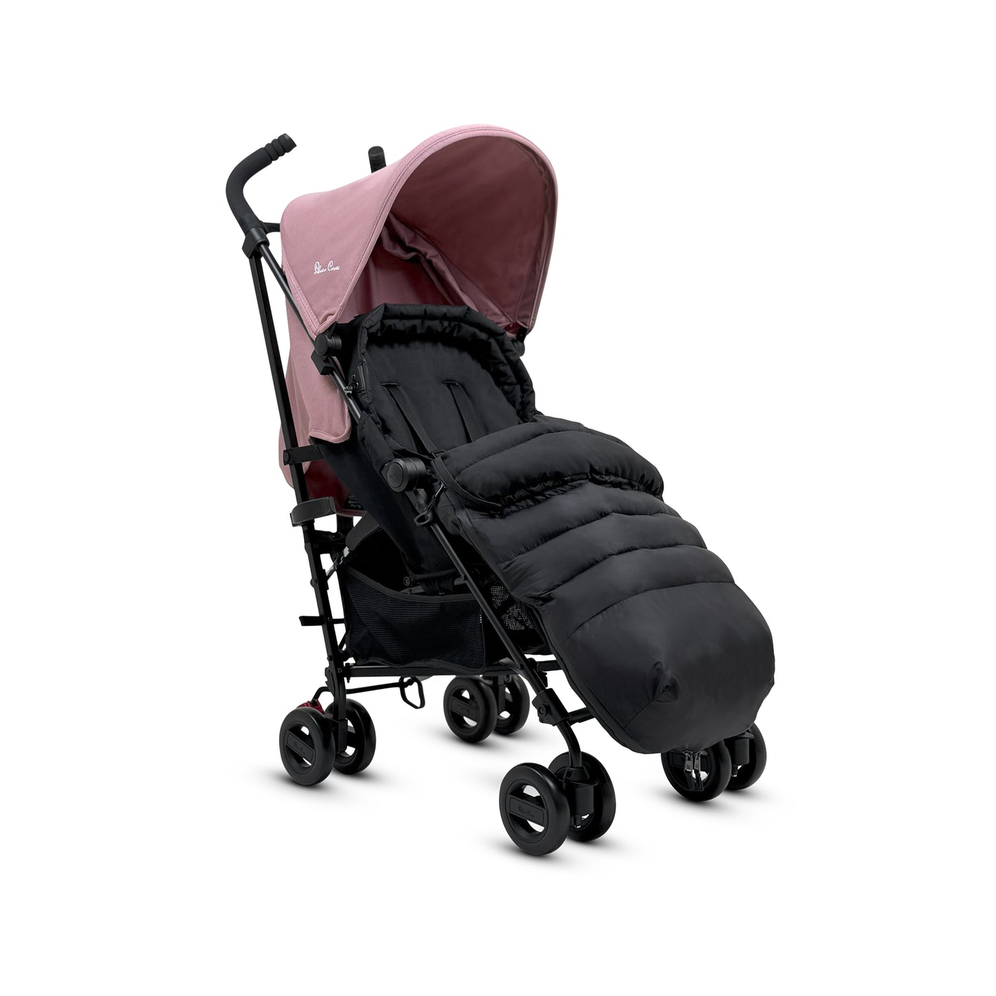 Zest Pink Stroller & Footmuff Bundle (3 piece)