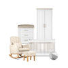 Valencia 4 Piece Nursery Room Set With Mattress