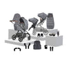 Wave 3 Lunar Single to Double Travel System Growing Family Bundle (17 piece)