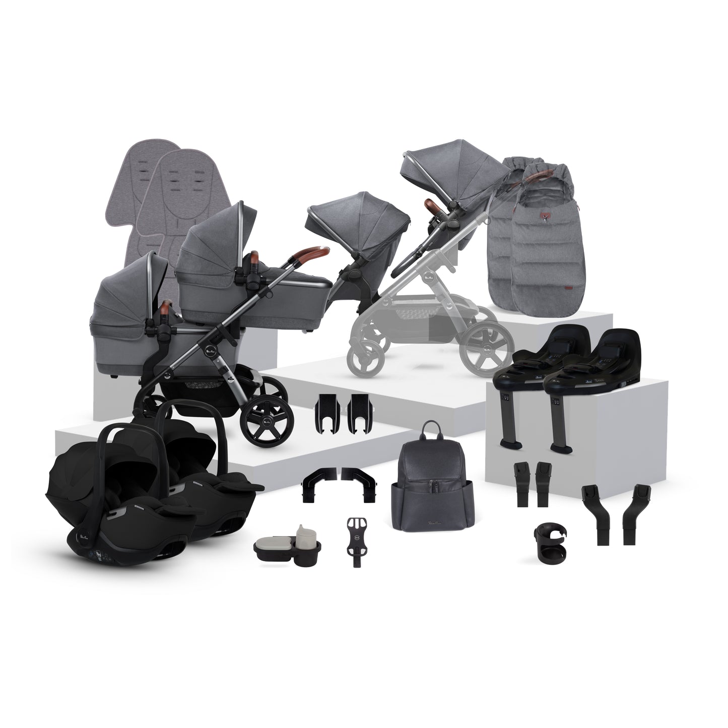 Wave 3 Lunar Travel System Twin Bundle (23 Piece)