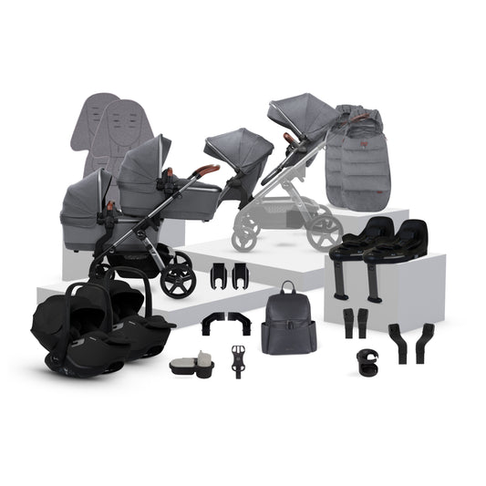 Wave 3 Lunar Travel System Twin Bundle (23 Piece)