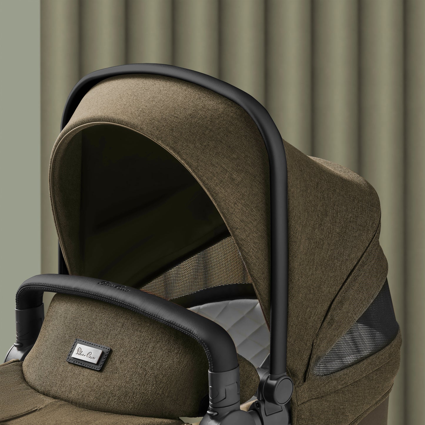 Wave First Bed Carrycot Cedar