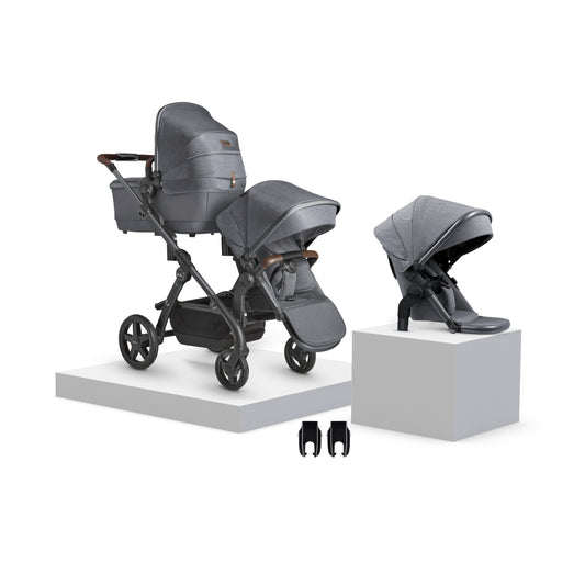 Wave 3 Lunar Single to Double Travel System (10 piece)
