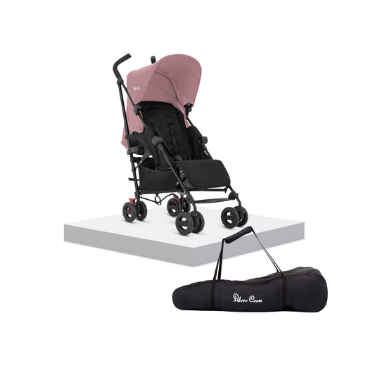 Zest Pink Stroller & Stroller Bag Bundle (3 piece)