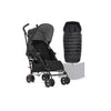 Zest Space Stroller & Footmuff Bundle (3 piece)